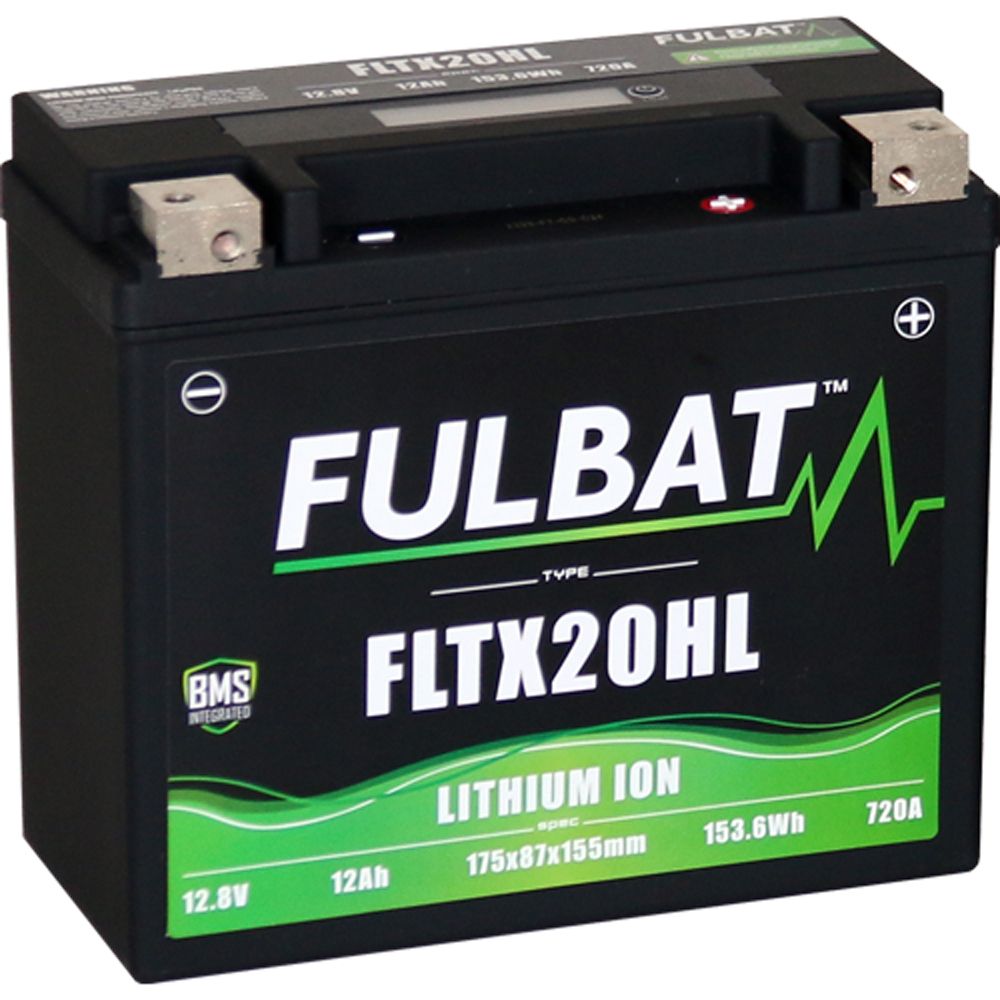 Fulbat Litiumbatteri 12 V 153,6 Wh FLTX20HL