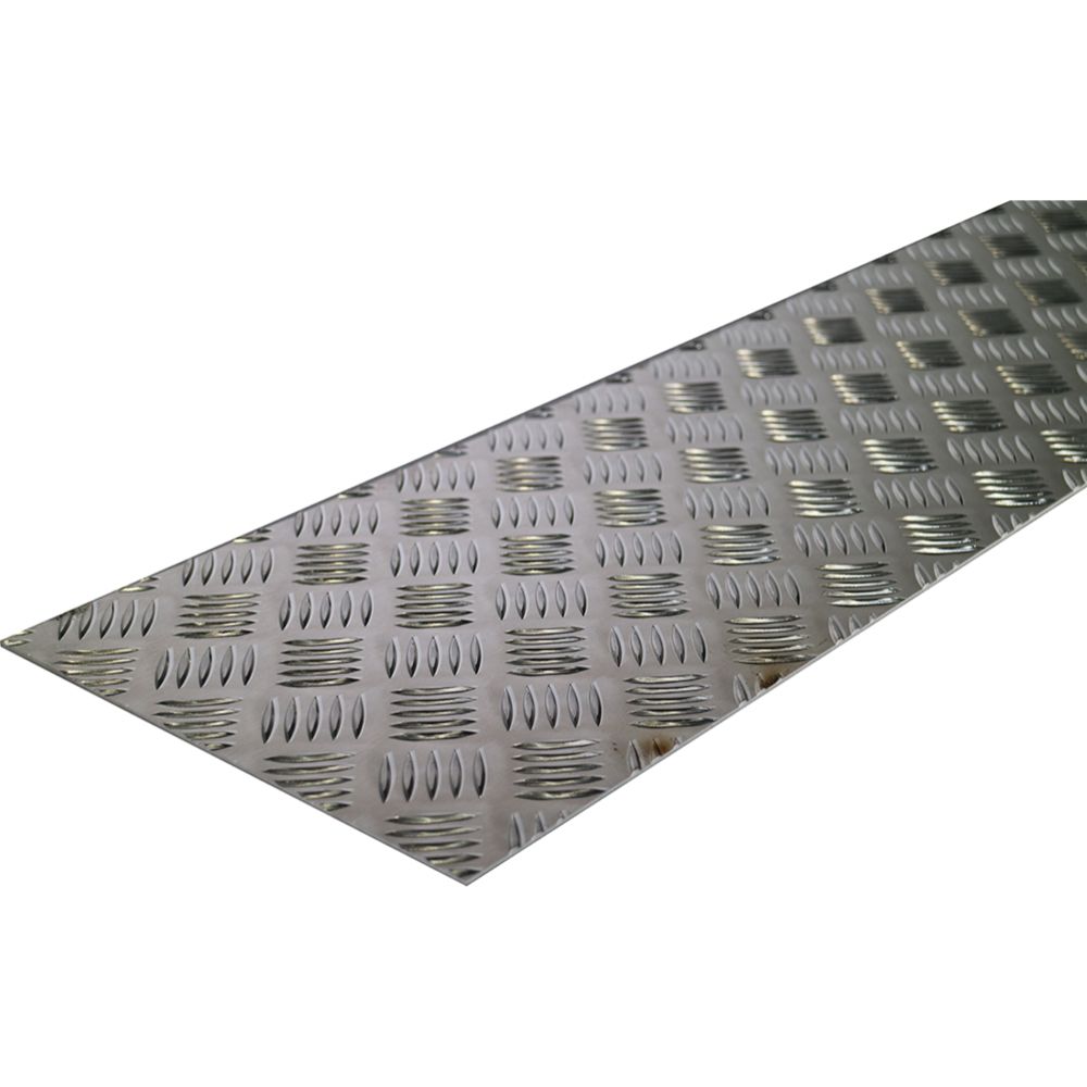 Aluminium durkplåt 2/3,5 x 250 mm