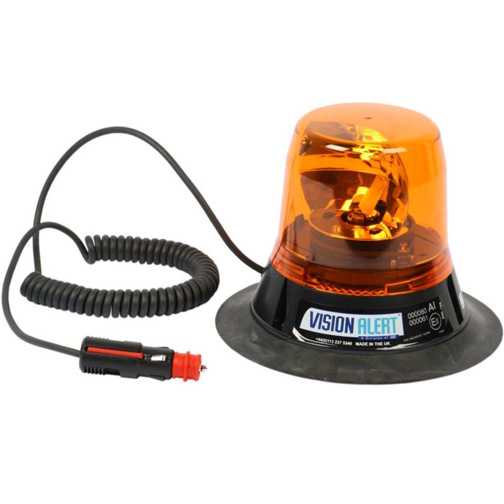Valomajakka keltainen 12/24V H1 magneettikiinnityksellä