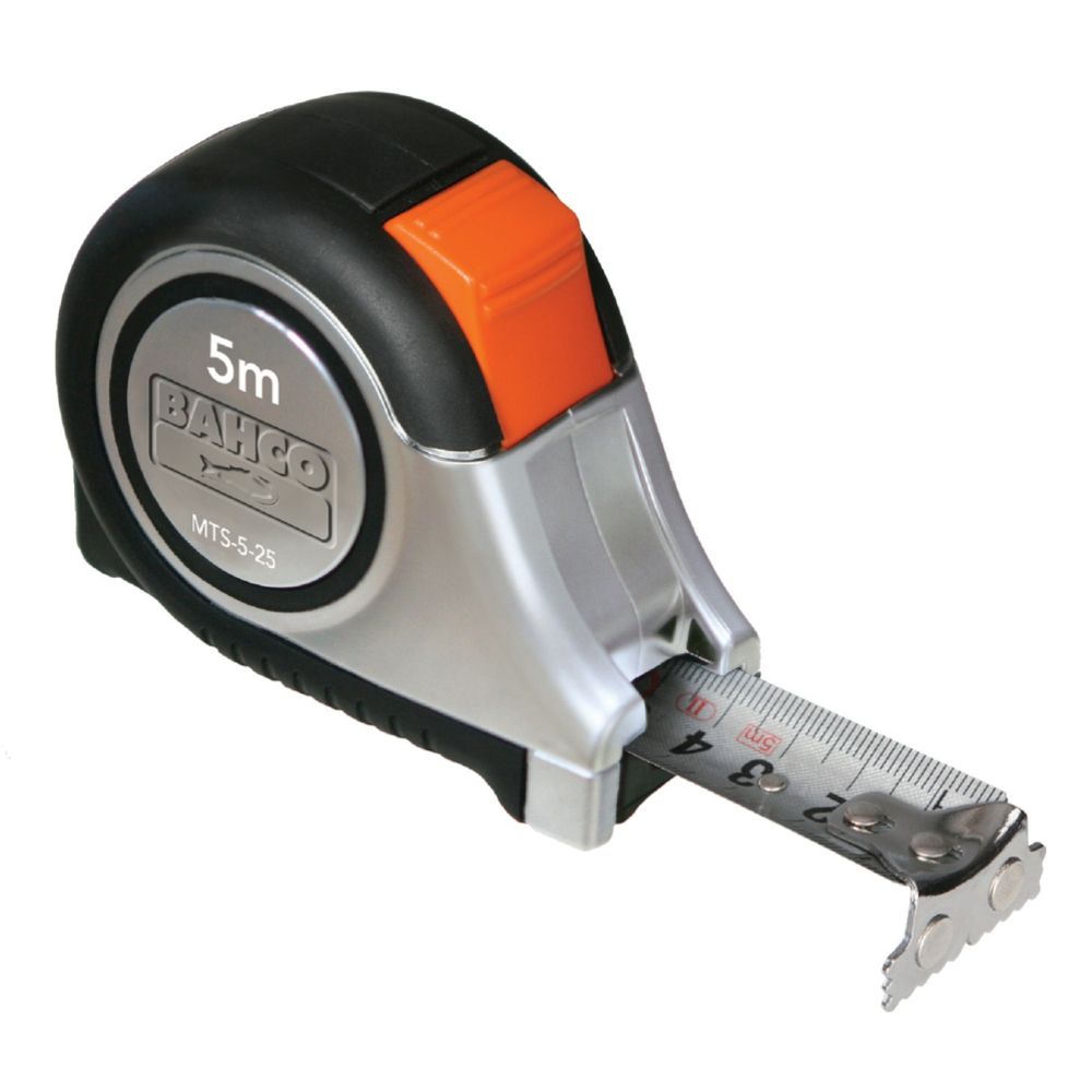 Bahco MTS-8-25 RST mõõdulint automaatlukustusega 25 mm 8 m