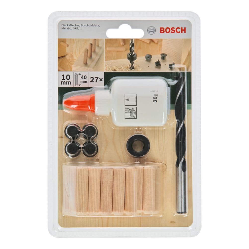 Boschi tüüblite komplekt 10 x 40 mm, 27 osa