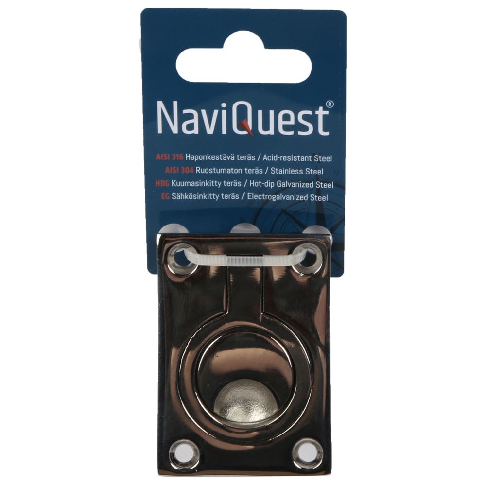 Naviquest durkbeslag 62 x 44 mm, AISI 316
