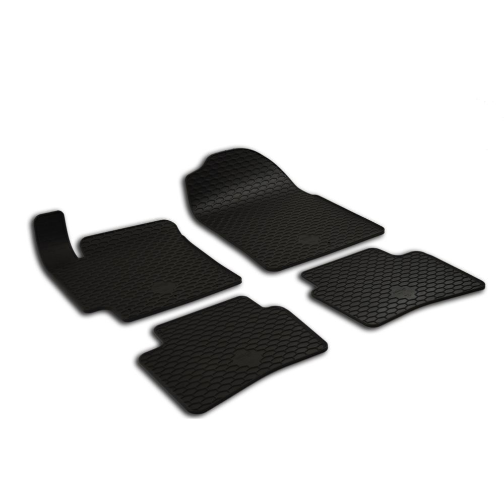 Kummimattide komplekt, Kia Rio/Stonic, 2017—, must