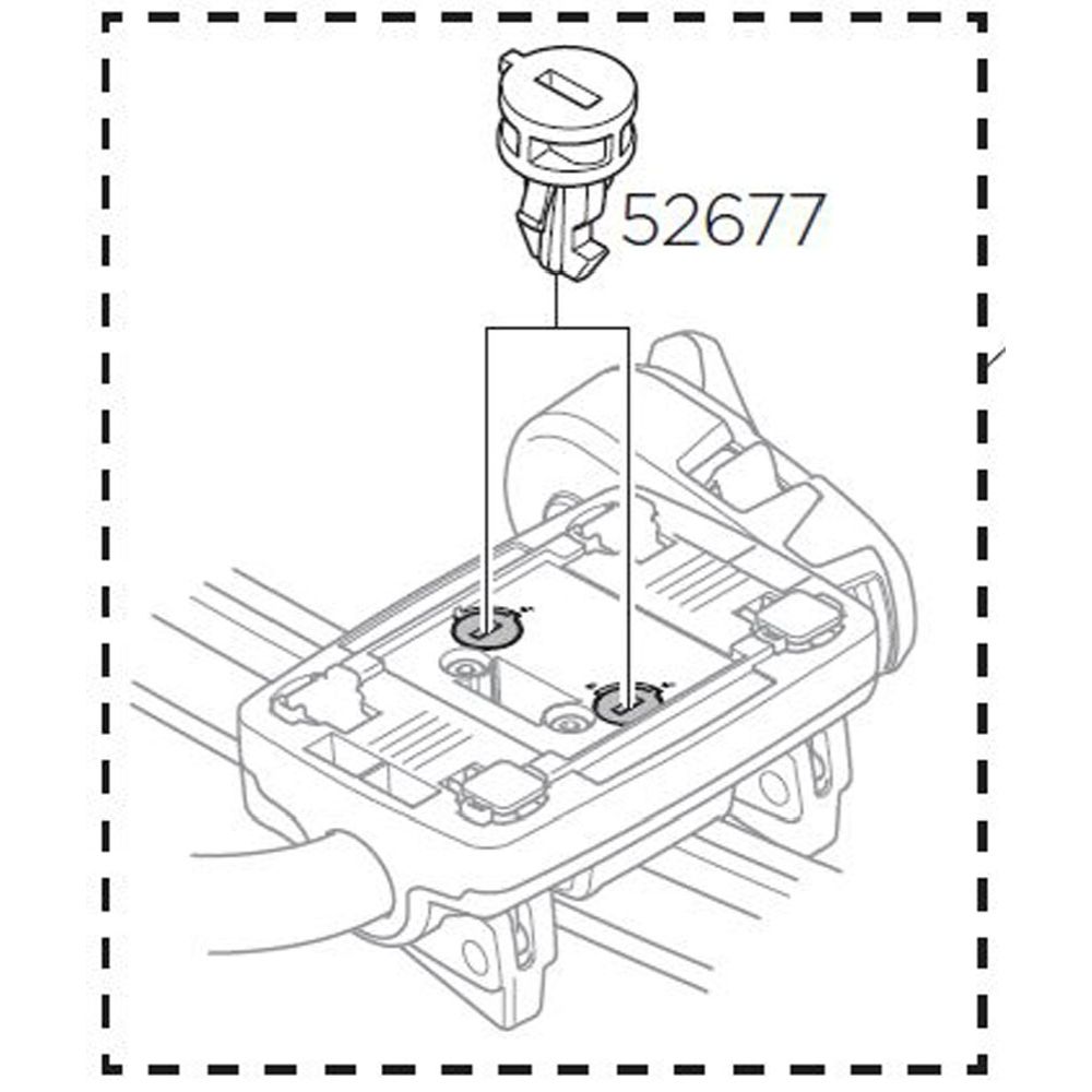 Thule 52677 kinnitusdetail ProRide/UpRide hoidikutele