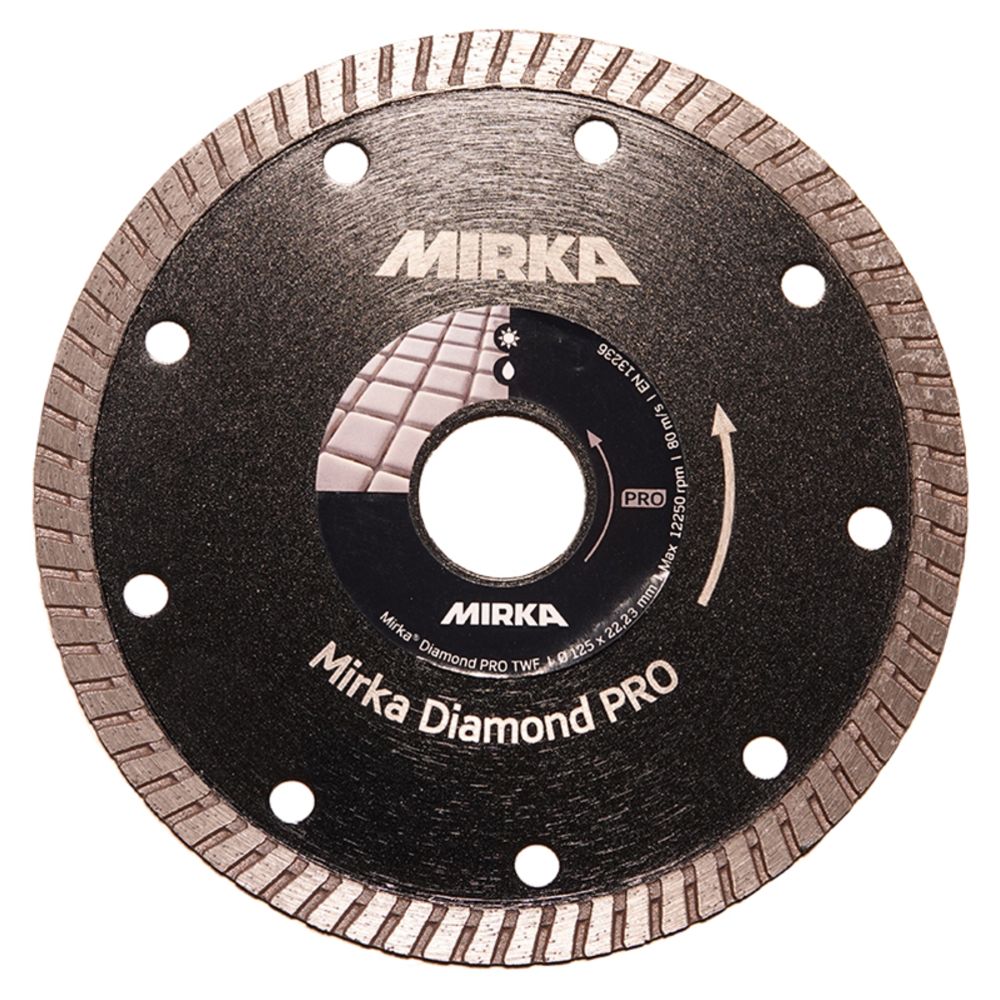 Mirka Diamond PRO TWF timanttikatkaisulaikka 125 mm