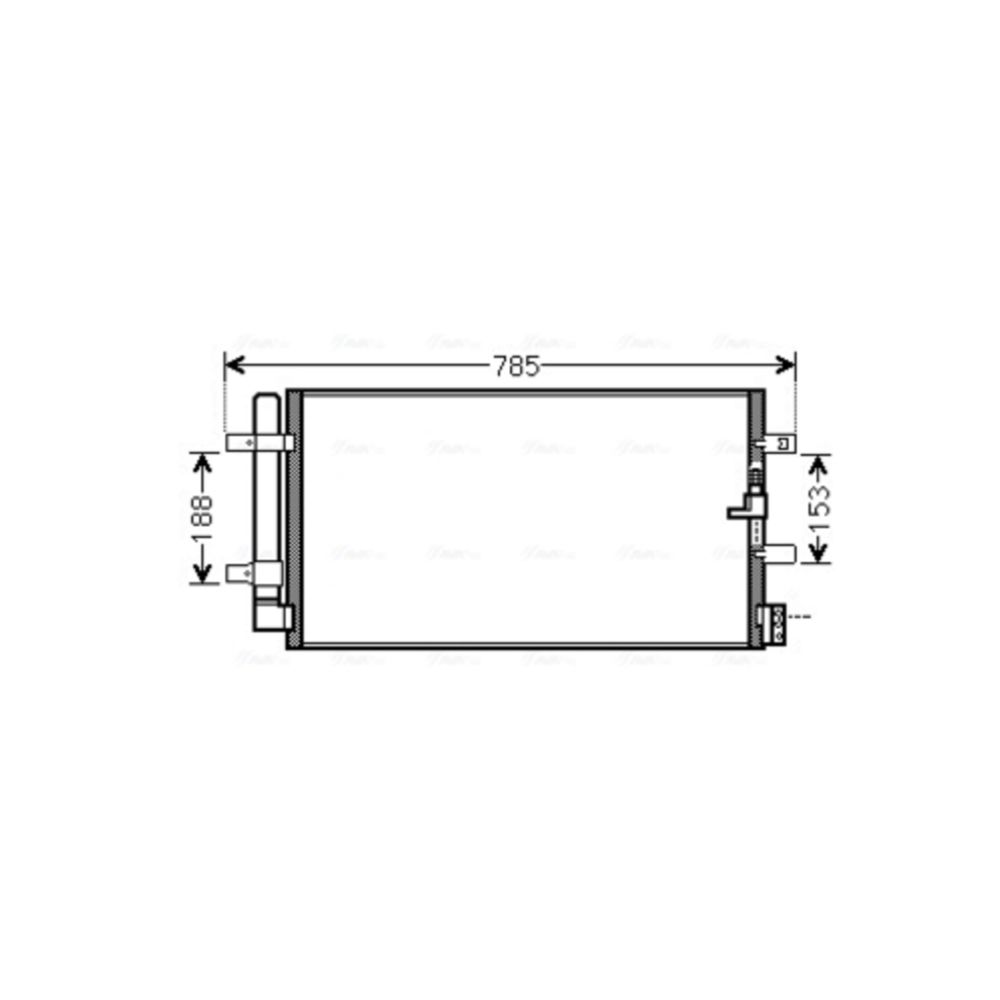 Kliimaseadme kondensaator 30-00154