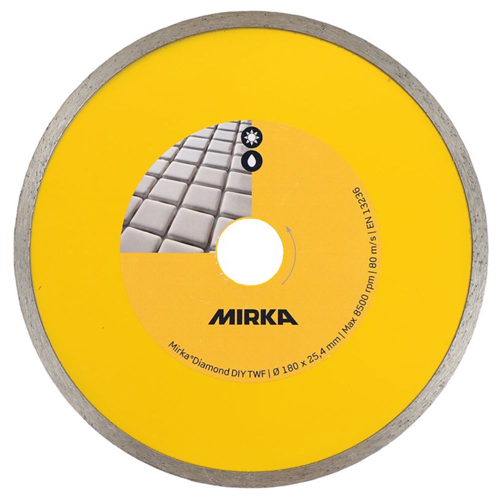 Mirka Diamond DIY TWF diamantkapskiva till kakelskärare 180 mm