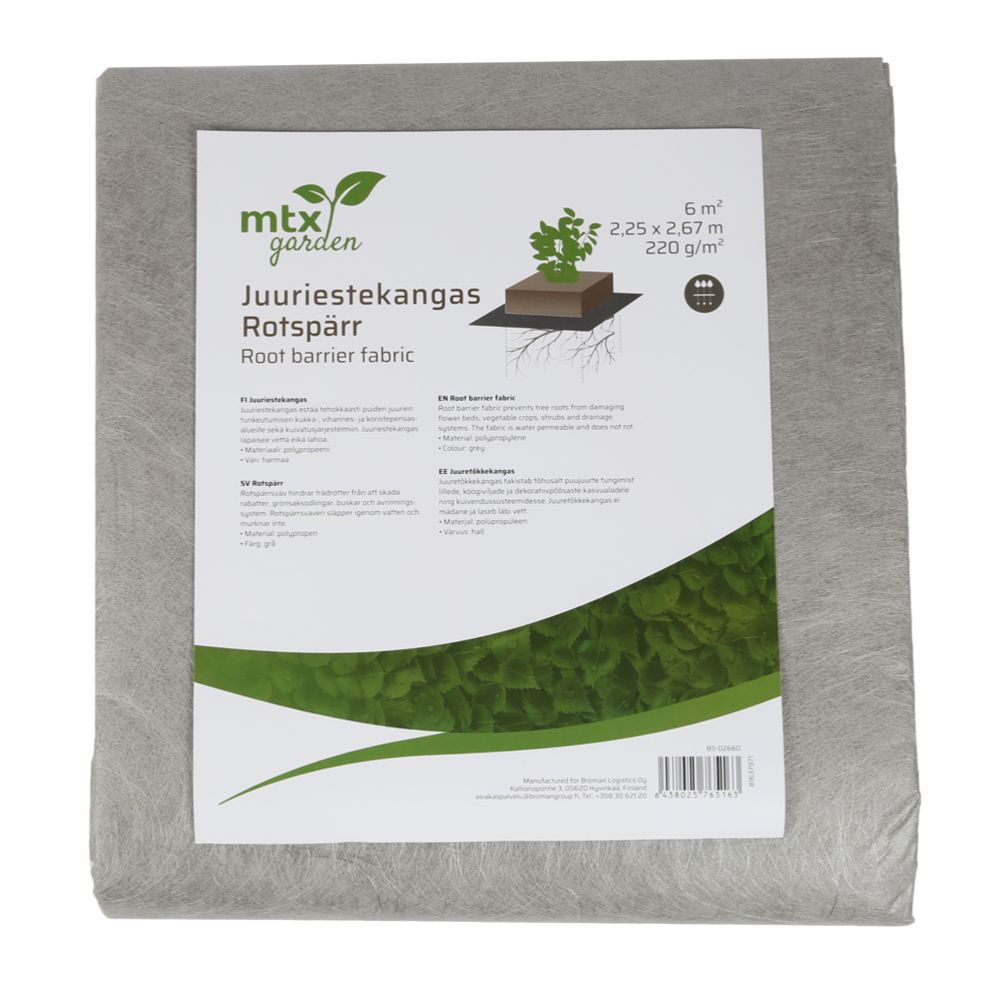 MTX Garden juuriestekangas 6 m²