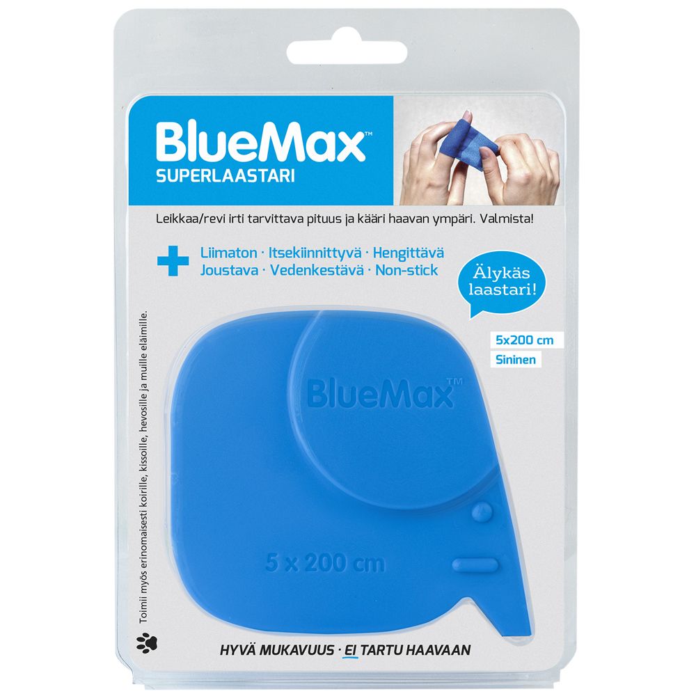 BlueMax Laastari 5 cm x 200 cm