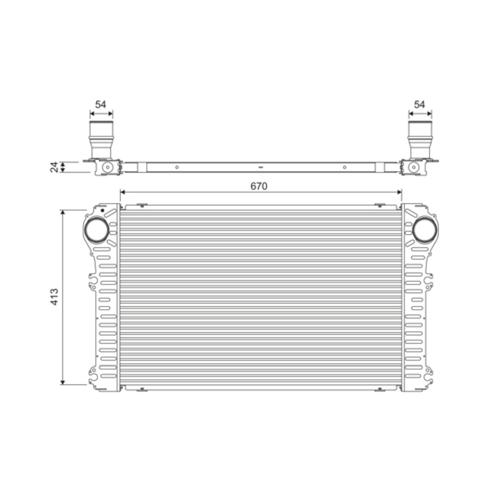 Kompressoriõhu radiaator 30-06466