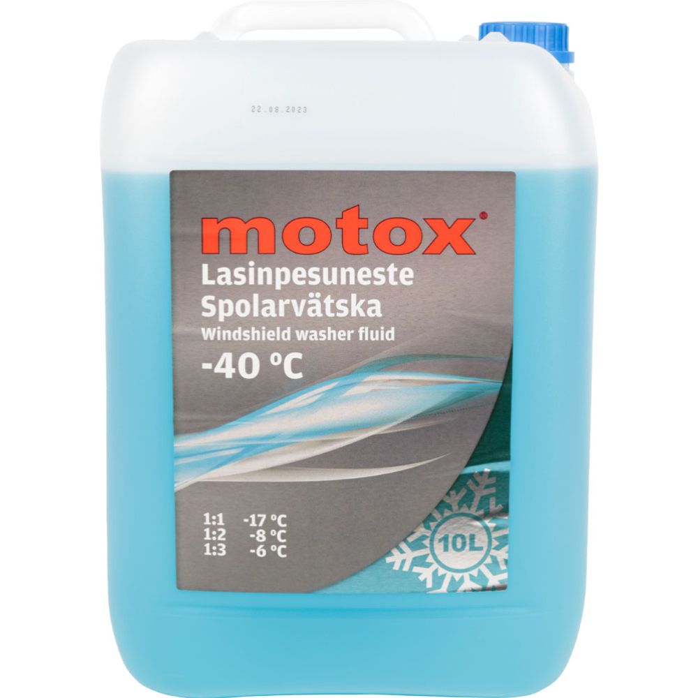 Motox klaasipesuvedelik -40 °C, 10 l