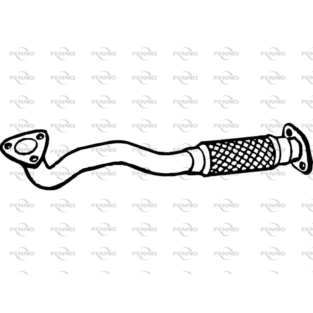 Avgasrör 14-01016