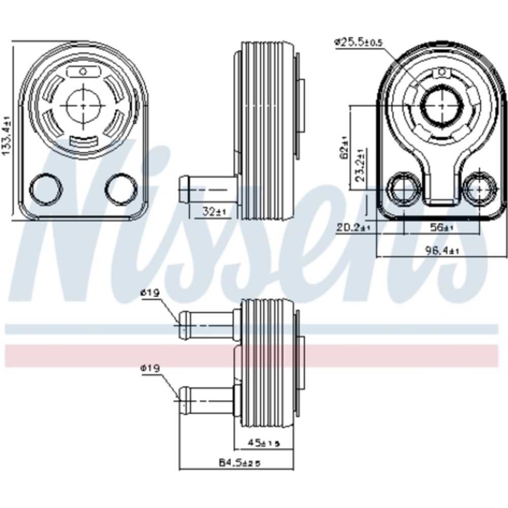 Õliradiaator, mootoriõli 30-04284