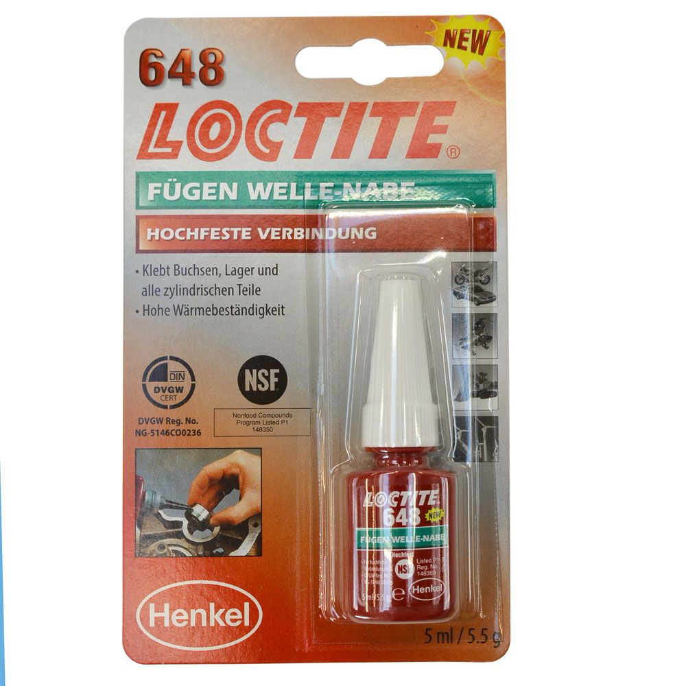 LOCTITE 648 laagriliim 5 ml