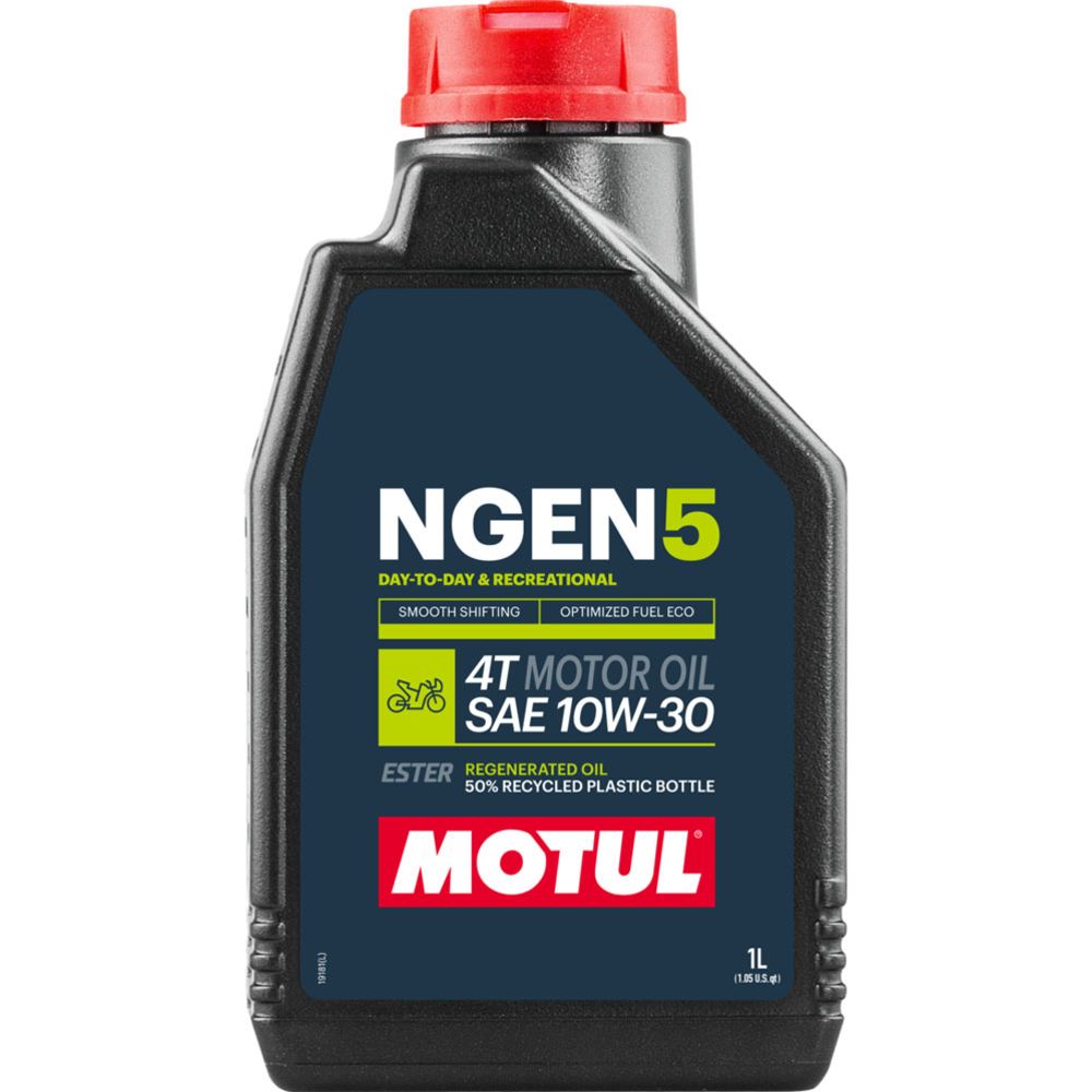 Motul NGEN 5 10W-30 4T sünteetiline mootoriõli mootorratastele, 1 l