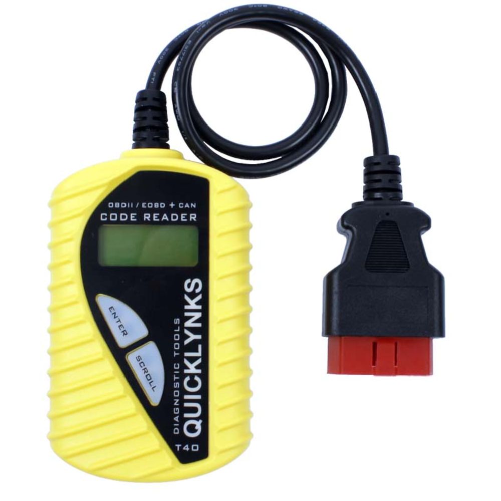 Quicklynks T40 OBD-felkodsläsare generiska motorfelkoder USA 96– EU