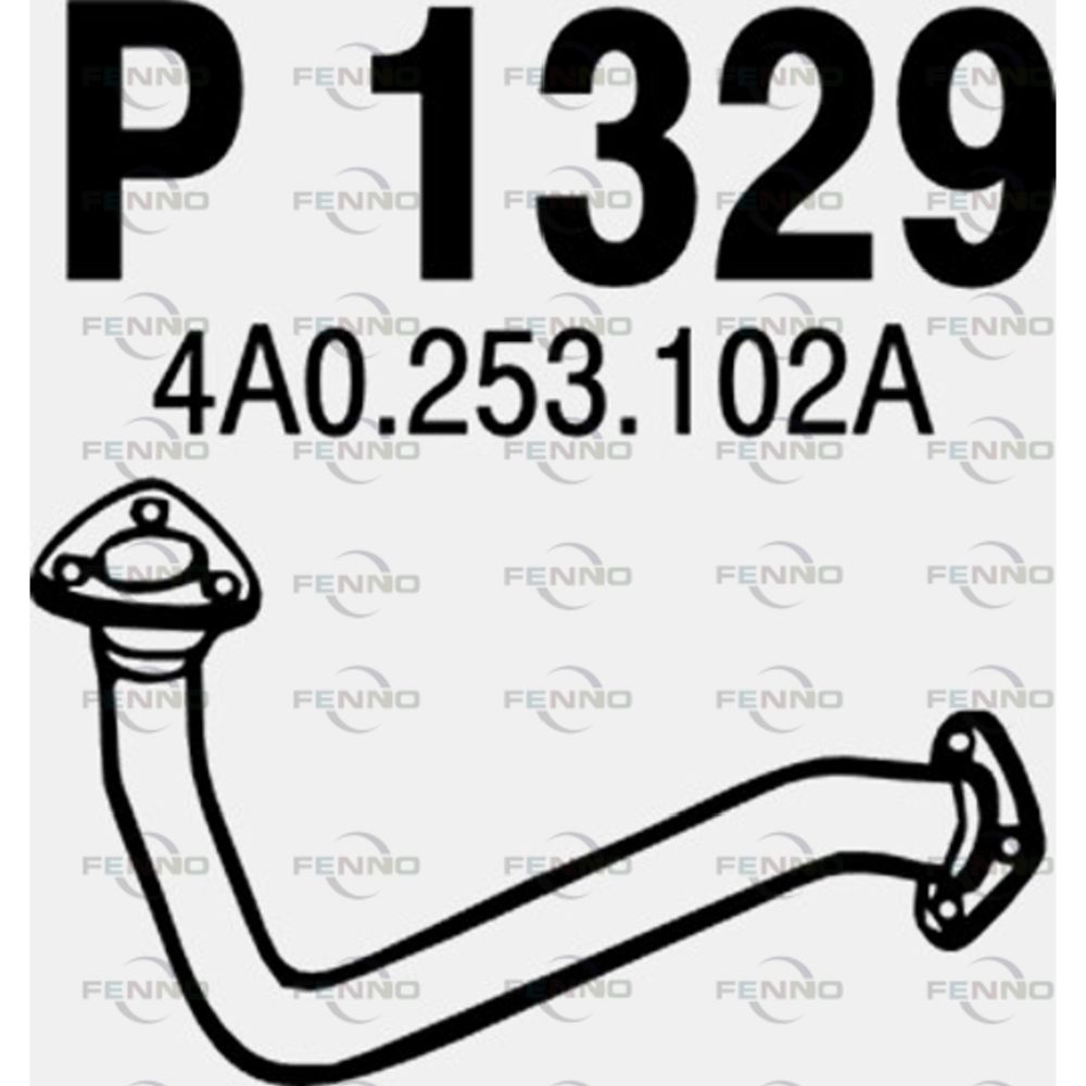 Avgasrör 14-1329