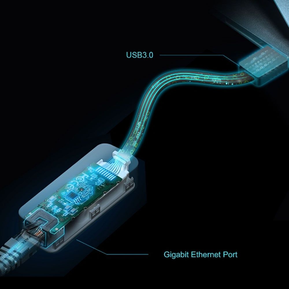 TP-LINK UE306 USB 3.0 nätverksadapter