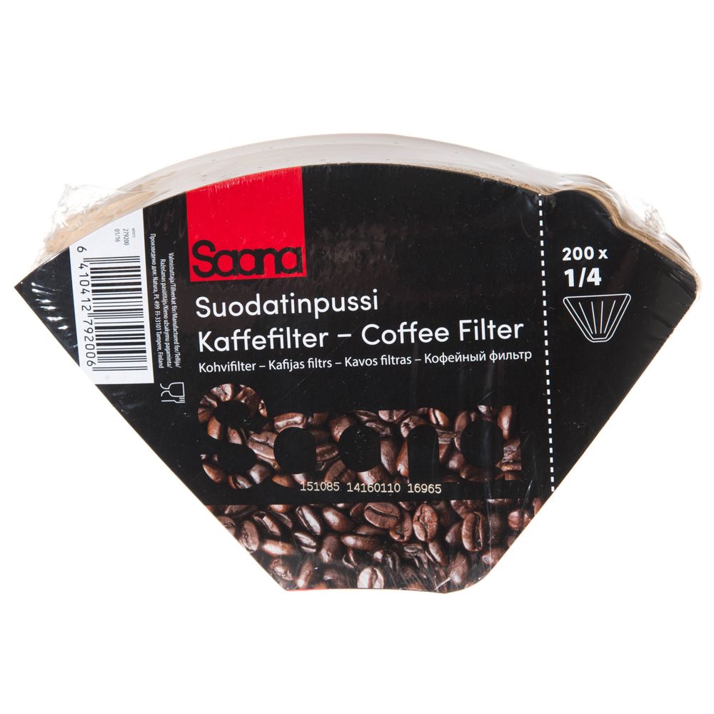 Saana kohvifilter 1x4 200 tk