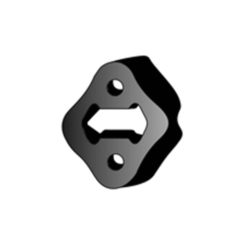 Pakoputkiston kumipalkki 14-0709