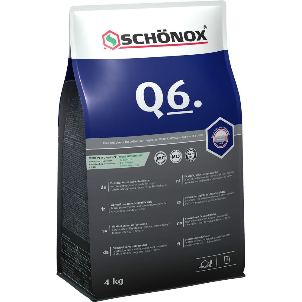 Schönox Q6 yleiskiinnityslaasti 4 kg