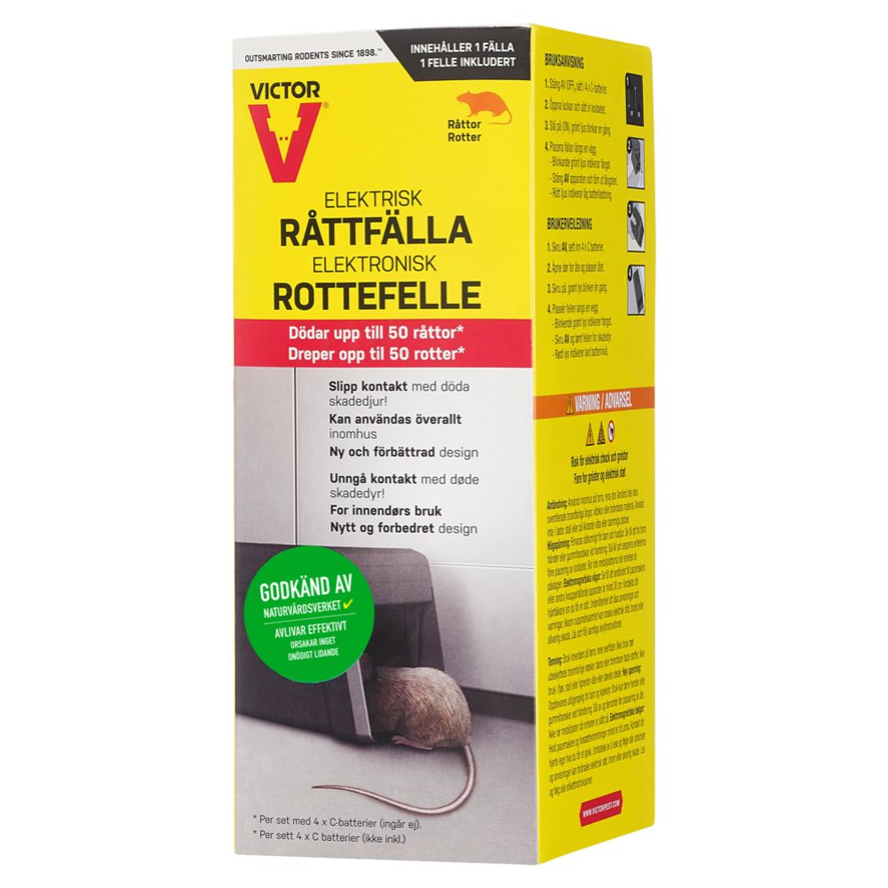 Victor M241 elektrisk råttfälla