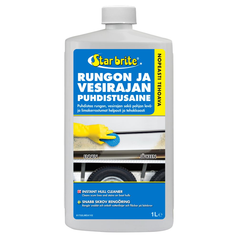 Star brite rungon ja vesirajan puhdistusaine 1 l