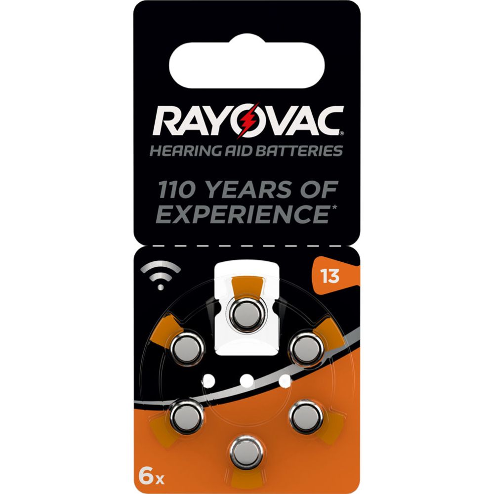 Rayovac 13 kuulokojeparisto 6 kpl