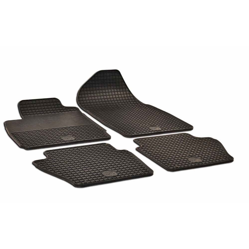 Kummimattide komplekt, Ford Fiesta, 09—16, must