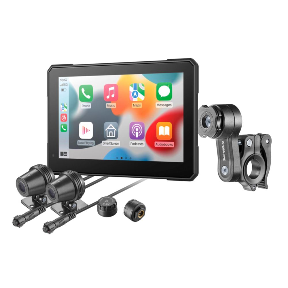 Interphone Sync70 motorcykel smart display