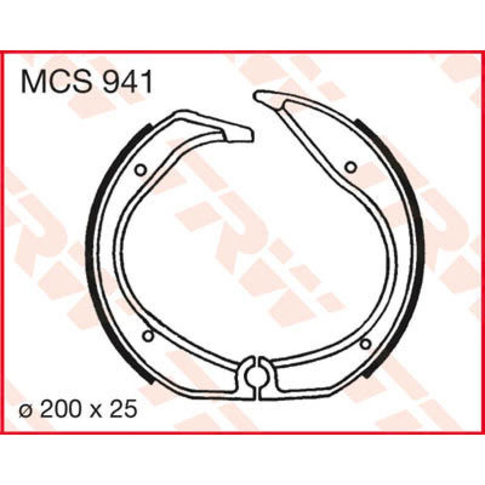 Bromsbackar, sats 98-20467