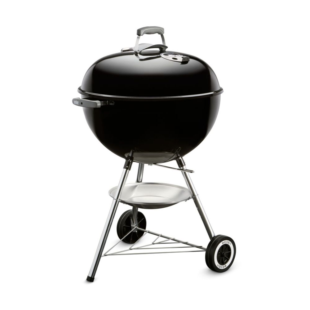 Weber Classic Kettle briketigrill, must, 57 cm