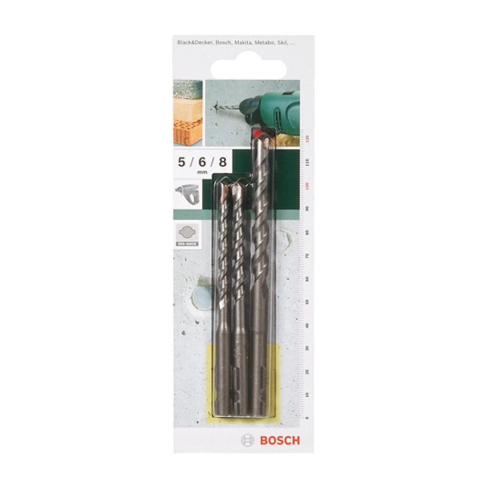 Bosch SDS-quick betongborrsats 5-8 mm 3 delar