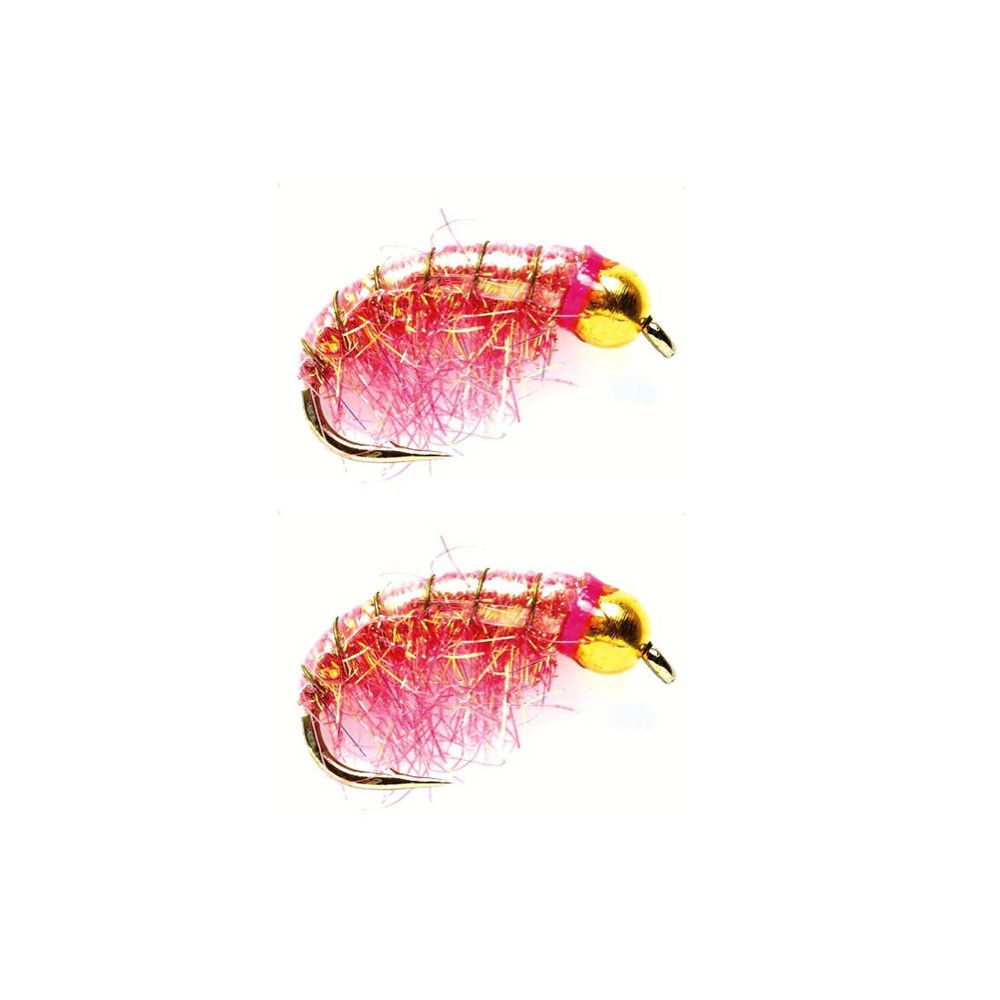 Eumer D/Charge Shrimp våtfluga rosa #10 2 st.