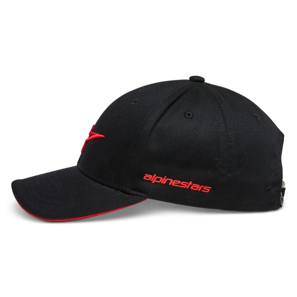 Alpinestars Rostrum keps svart/röd