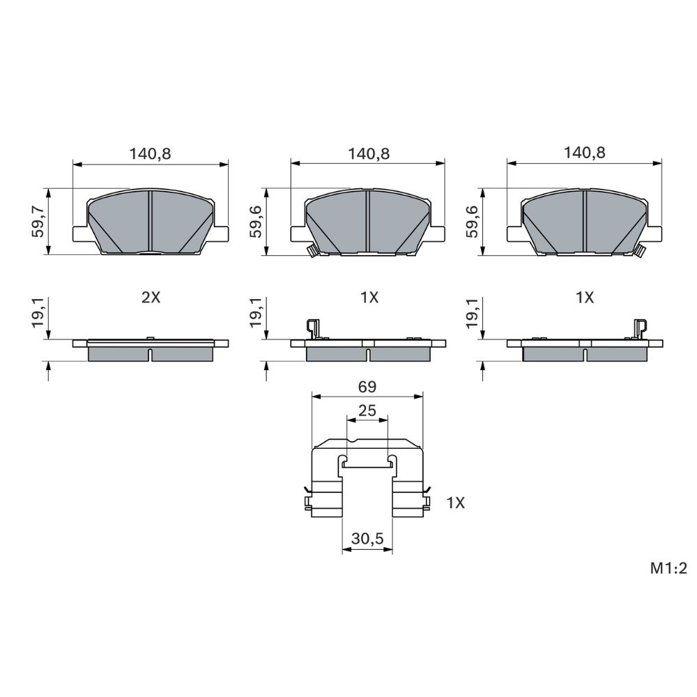 Piduriklotside komplekt 22-00307