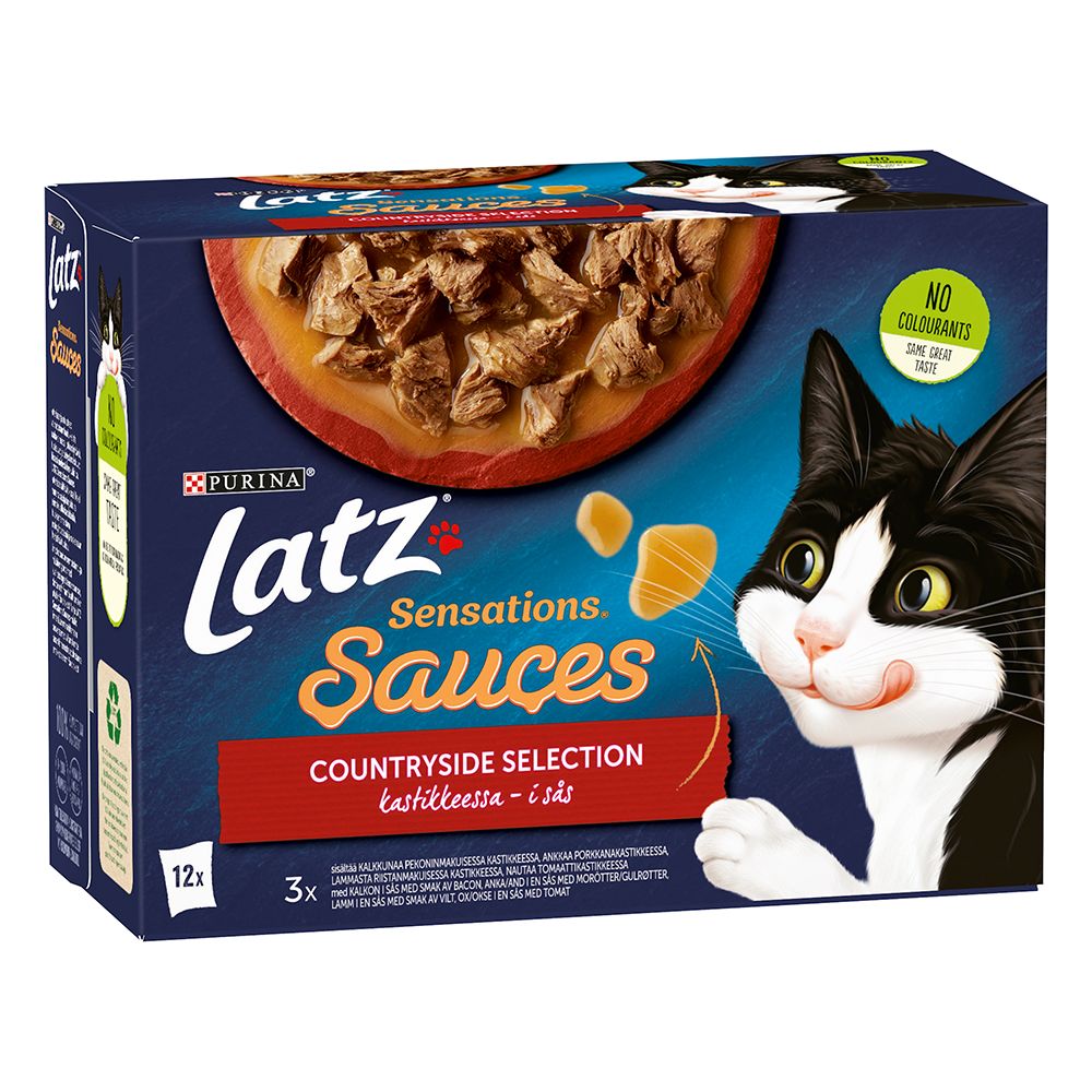 Latz Sensations Countryside Sauces lajitelma 12 x 85 g