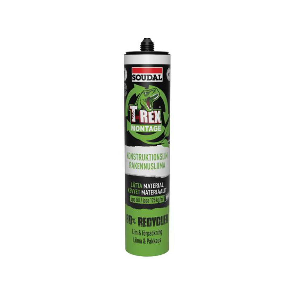 Soudal - T-Rex Green Light monteringslim 350 g
