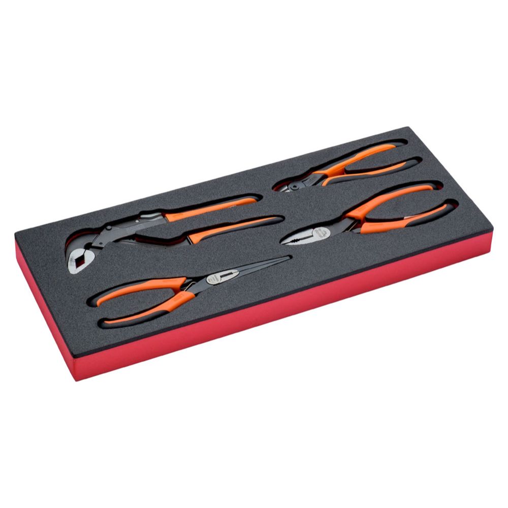 Bahco FF1E4001 tangide komplekt tööriistakärule 4 osa