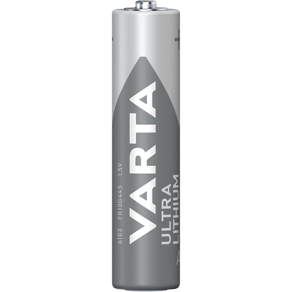 VARTA ULTRA Lithium AAA paristo, 4 kpl