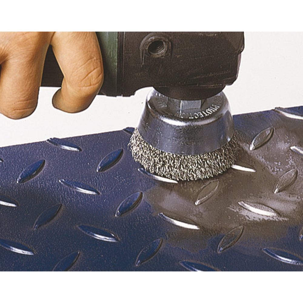 Wolfcraft® koppborste RFS vågig tråd M14 70 mm