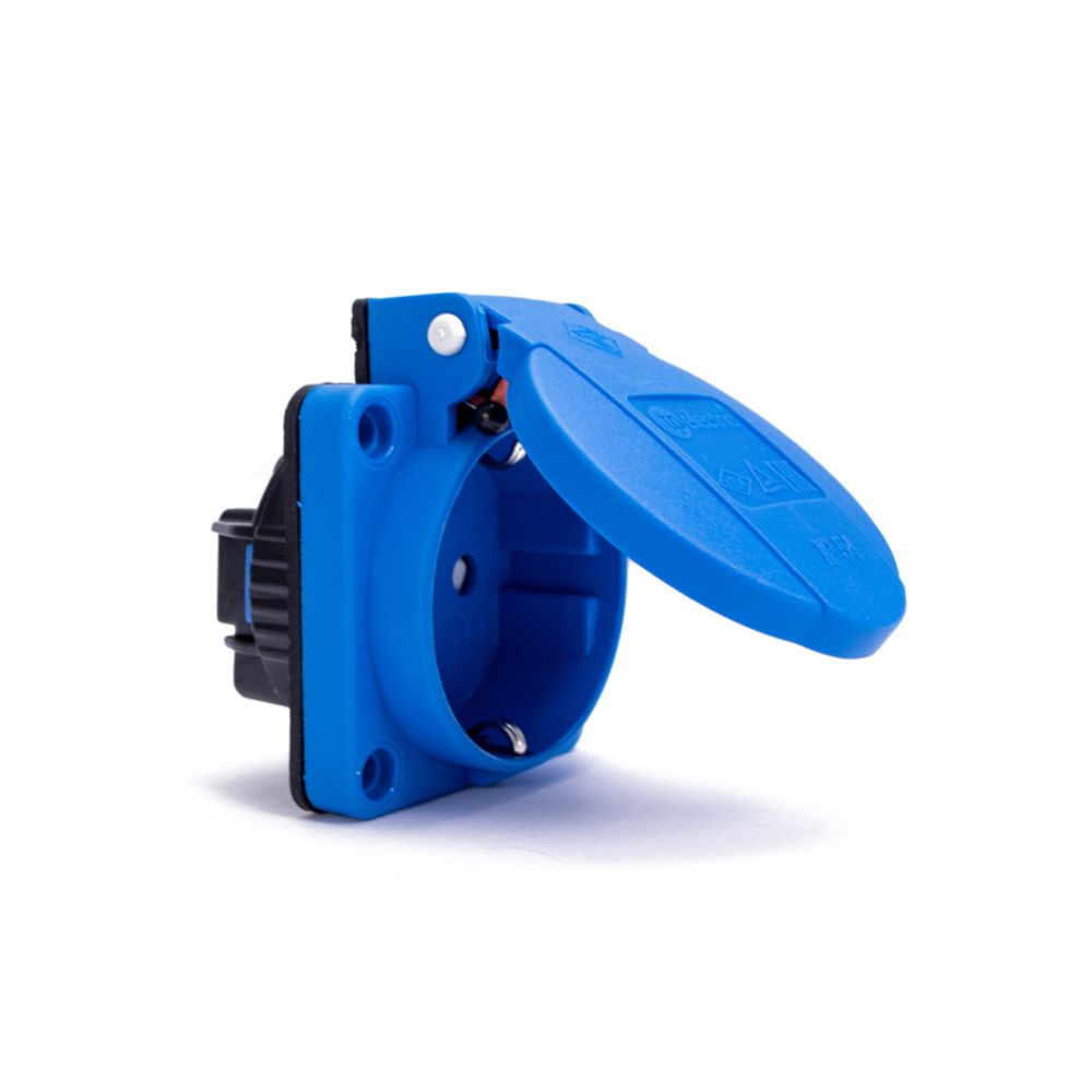 Harju Super Schuko sähköauton latauspistorasia uppo IP54