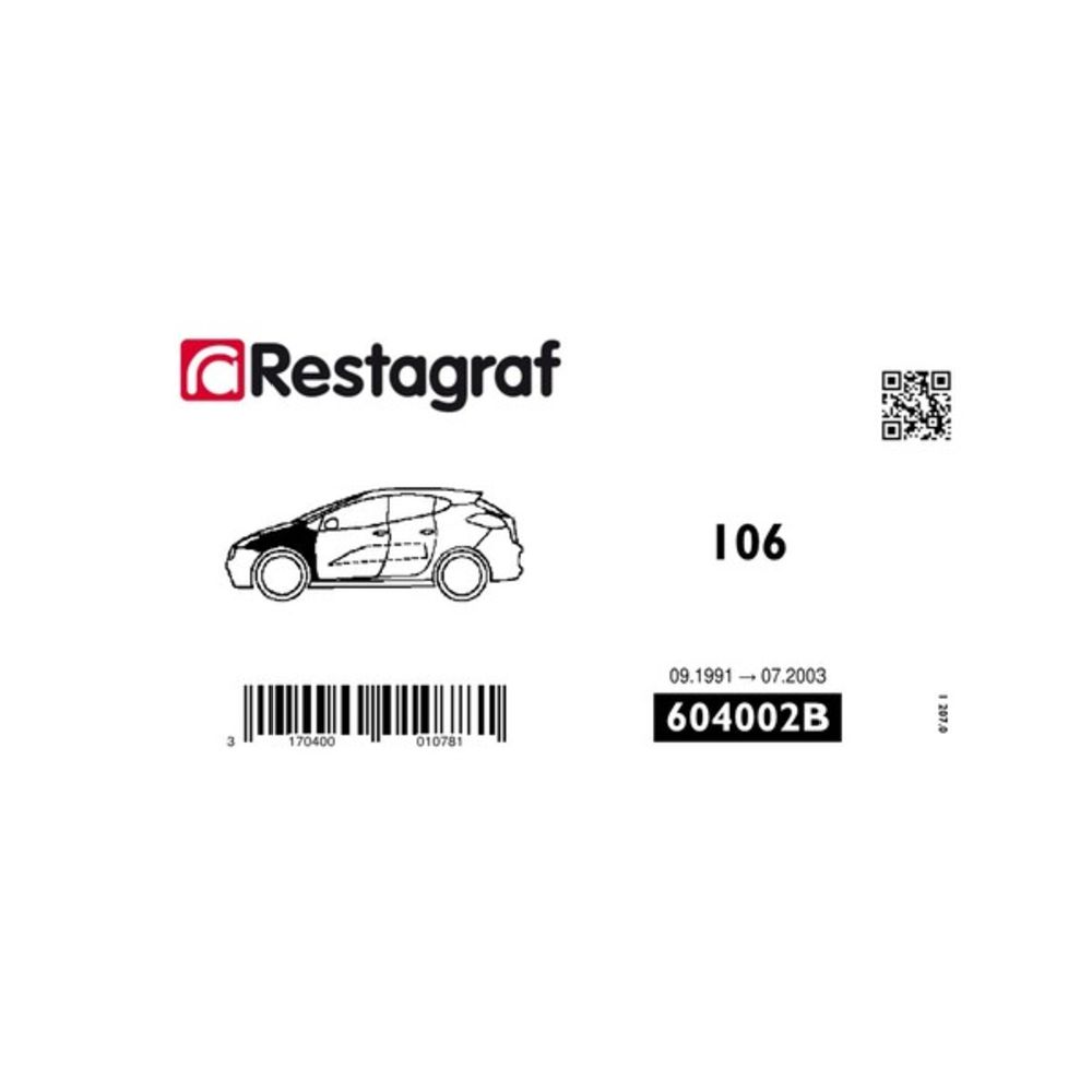 Kinnituskomplekt Peugeot poritiib 604002B 10 osa