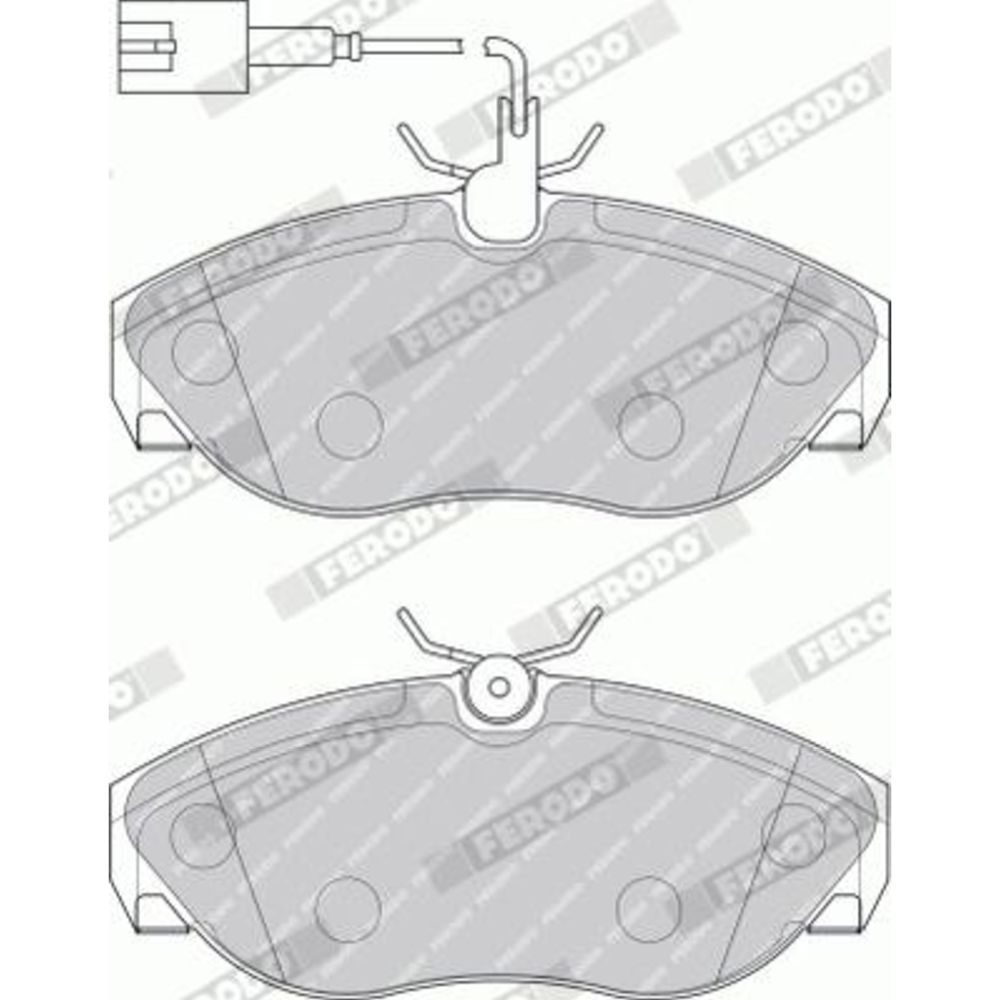 Piduriklotside komplekt 97-22478