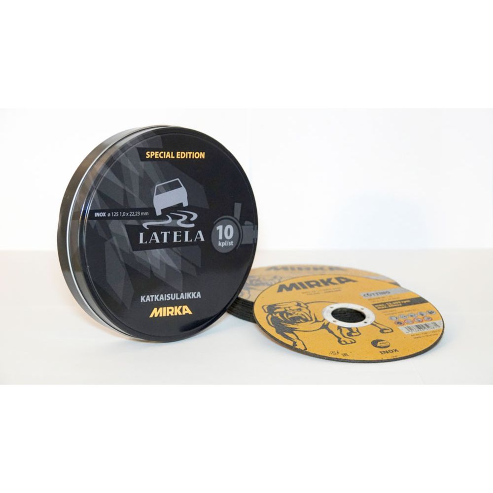 Mirka Latela Edition lõikeketas 125 x 1,0 x 22,2 mm 10 tk