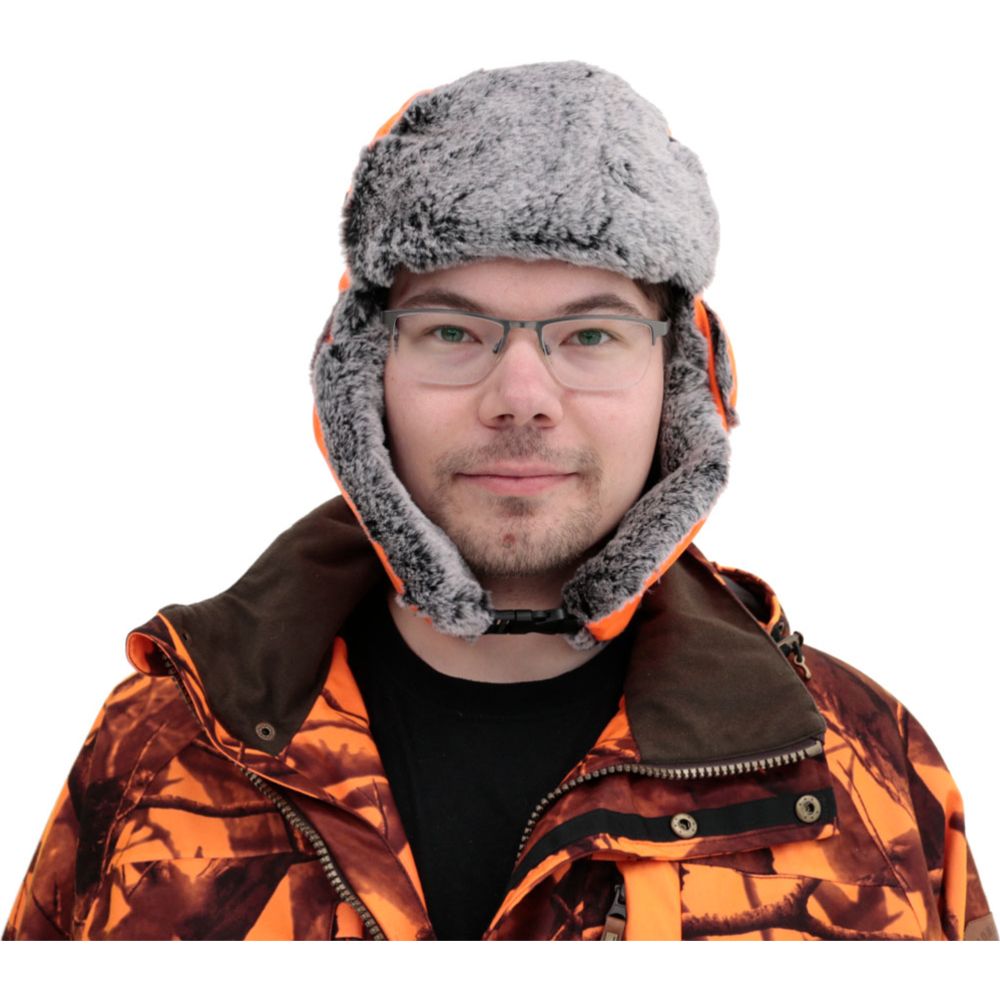 JahtiJakt Bruno karvamüts, oranž