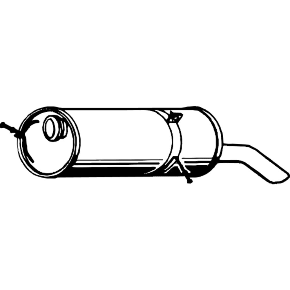 Takaäänenvaimentaja 14-4733