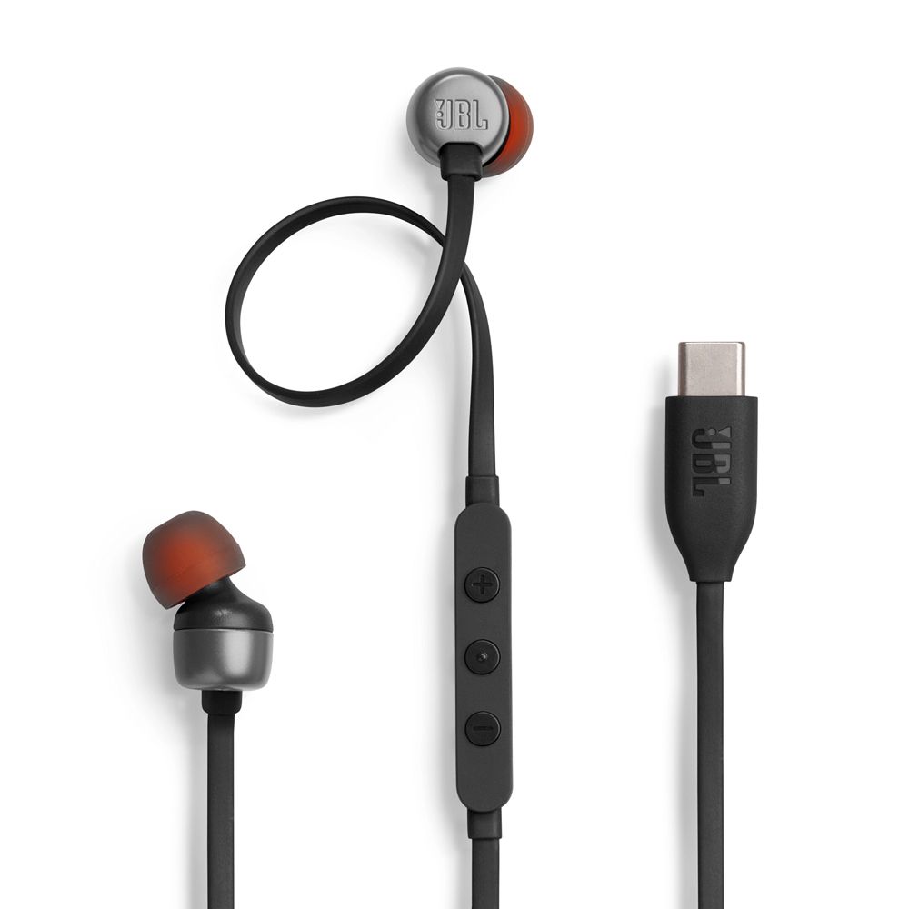 JBL Tune 310C USB-C nööpkõrvaklapid, must