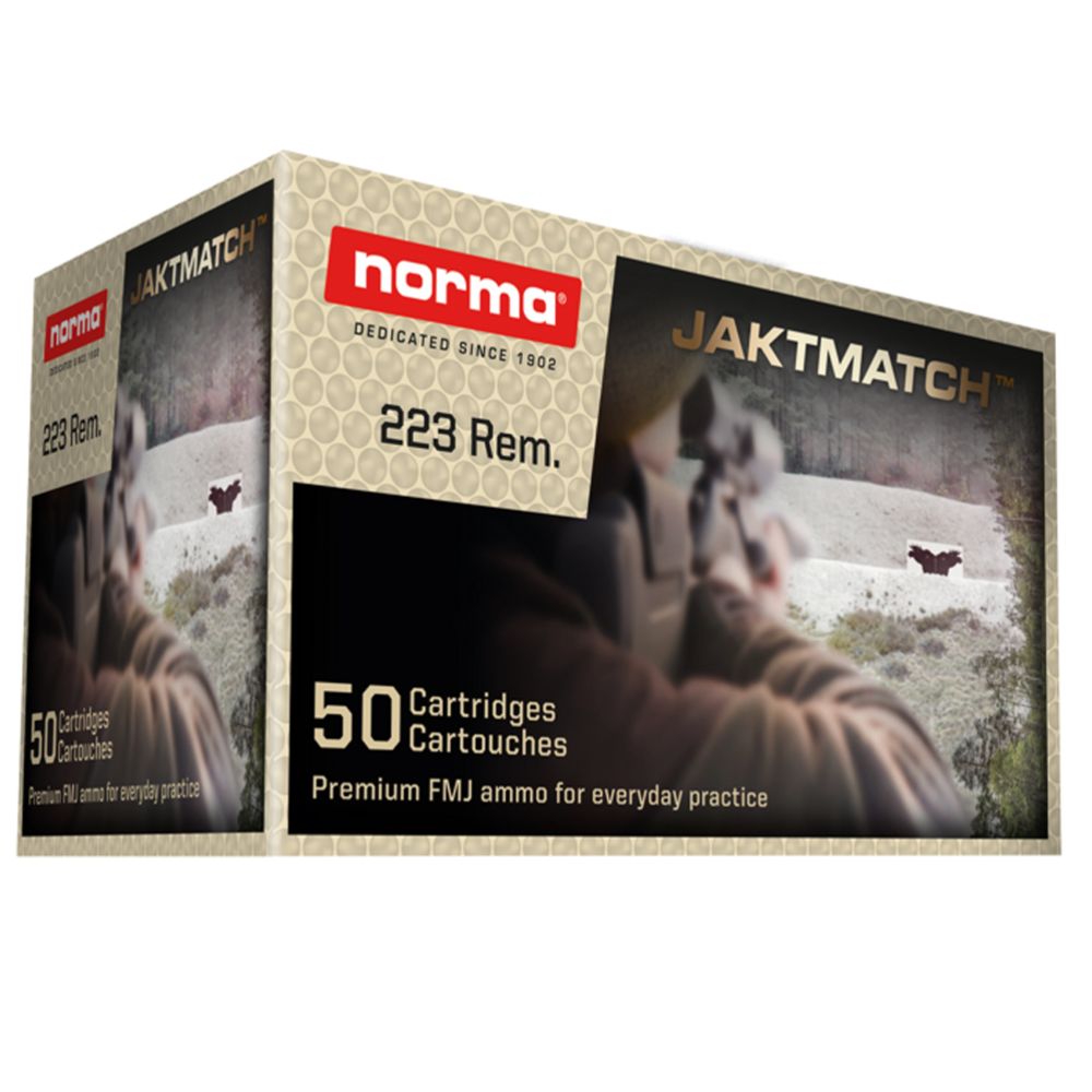 NORMA CTG .223 REM. 55GR FMJ JAKTMATCH 50st
