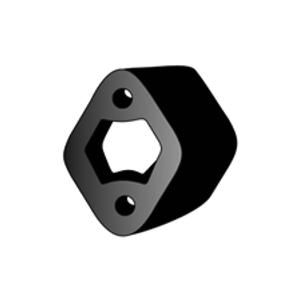 Gummilist, avgassystem 14-0757